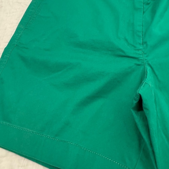 J. Crew Chino Shorts Green. Size 12 6” - Picture 2 of 7